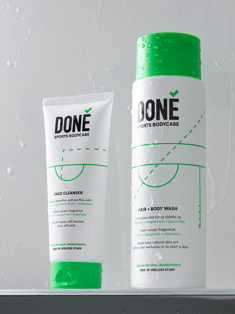 DONE. Sports Bodycare. – Natural bodycare / skincare products for